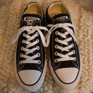 Black Chuck Taylor All Star Low Top Converse